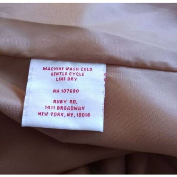 RUBY RD. GOLD JACKET SZ.14 EUC. - Picture 6 of 6